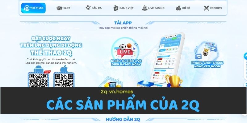 Các sản phẩm của 2Q