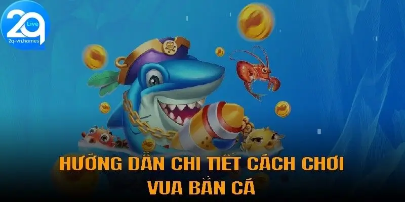 Hướng dẫn cách chơi vua bắn cá 2Q dễ hiểu dễ chơi cho tân thủ